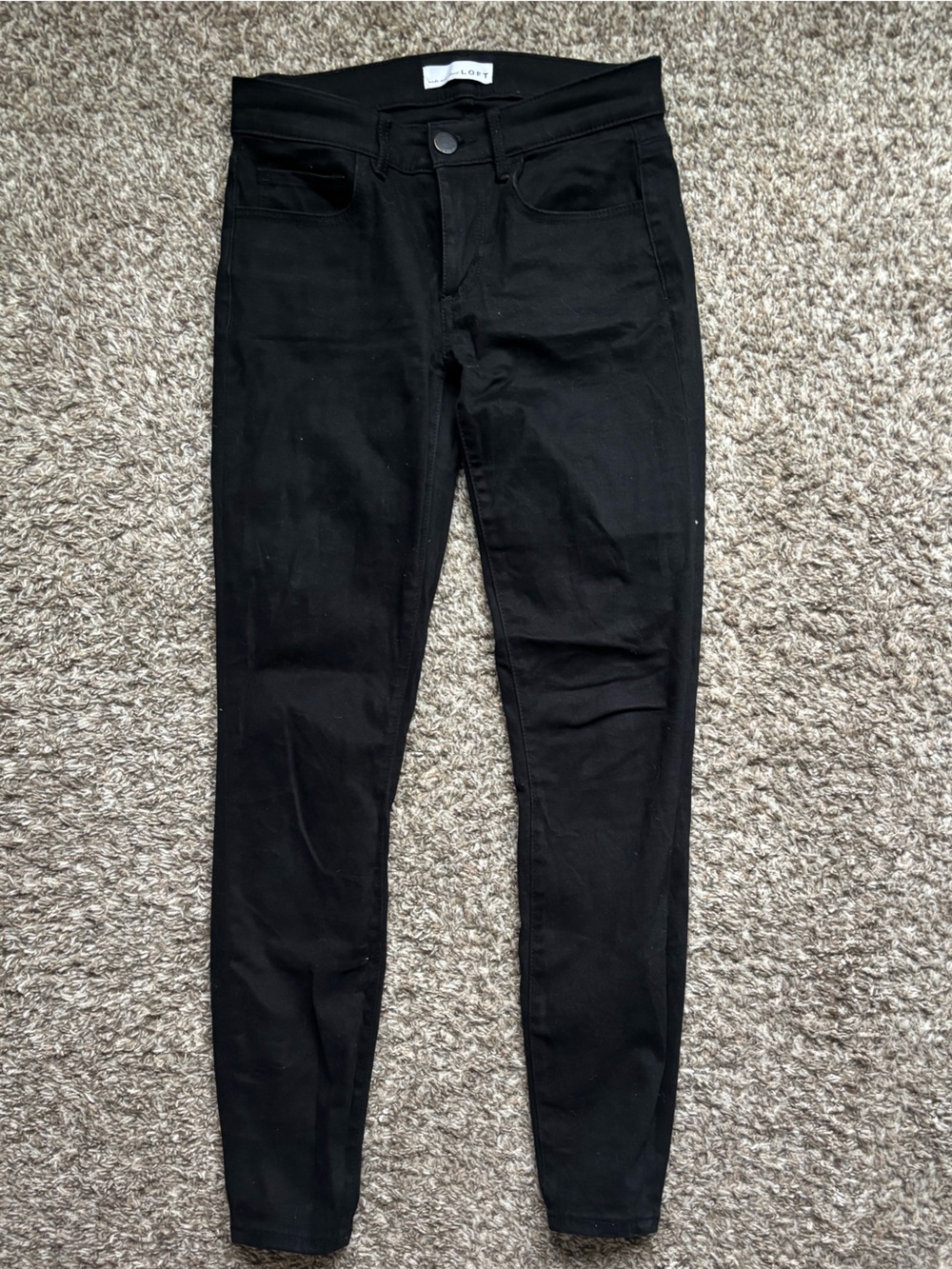 LOFT Black Skinny Pants